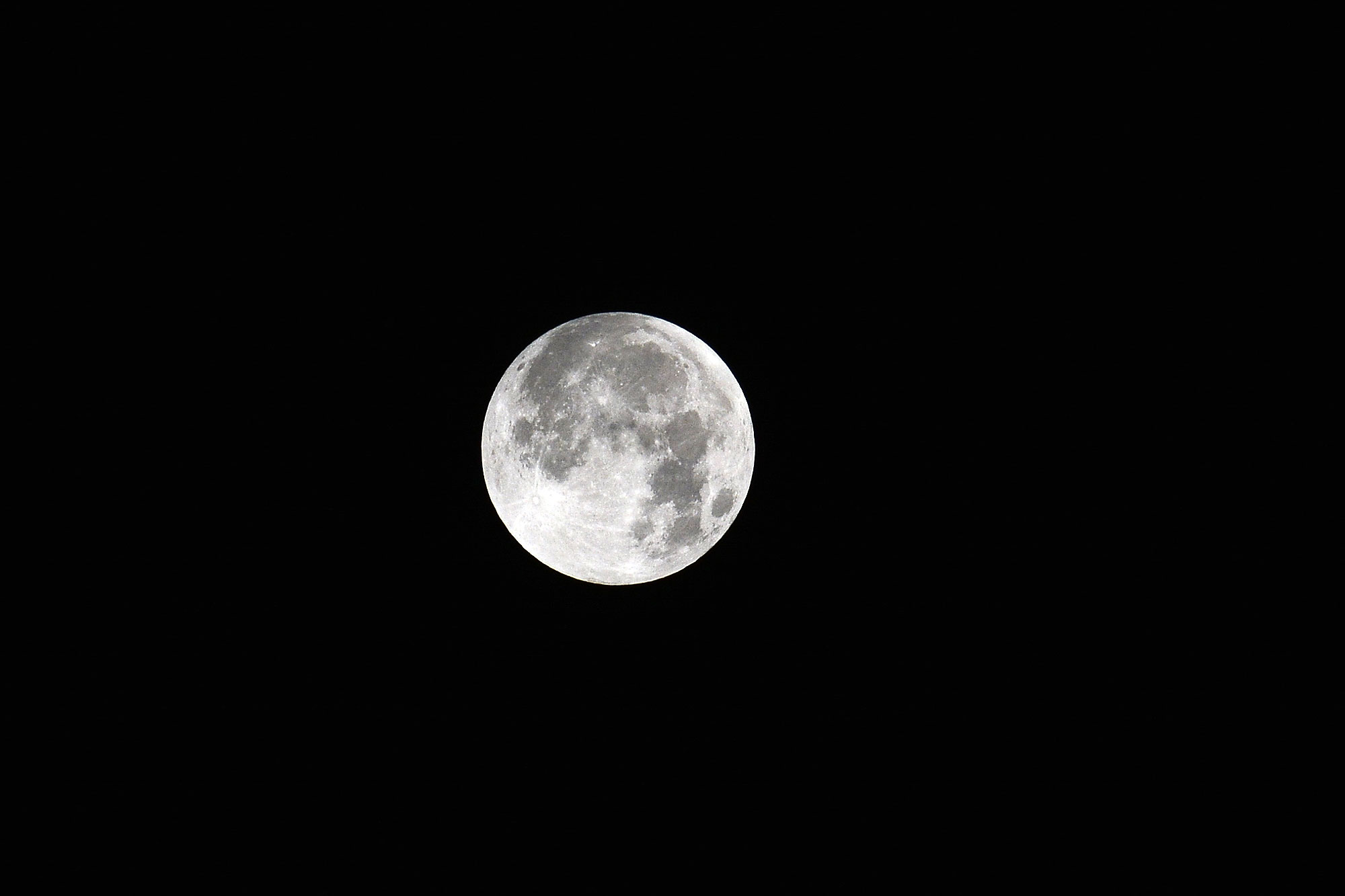 Blutmond und Supermond 28.September 2015 Zeit 02:23 